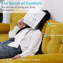 MEROUS Ecksofa, Sofa mit Schlaffunktion, Sofa 3 Sitzer in L-Form, Couch Wohnzimmer Polstermöbel